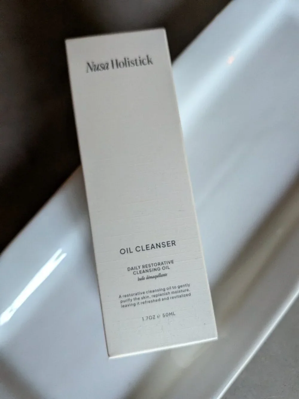 Nusa Holistick Daily Restorative Cleansing Oil - 1.7 oz / 50 mL